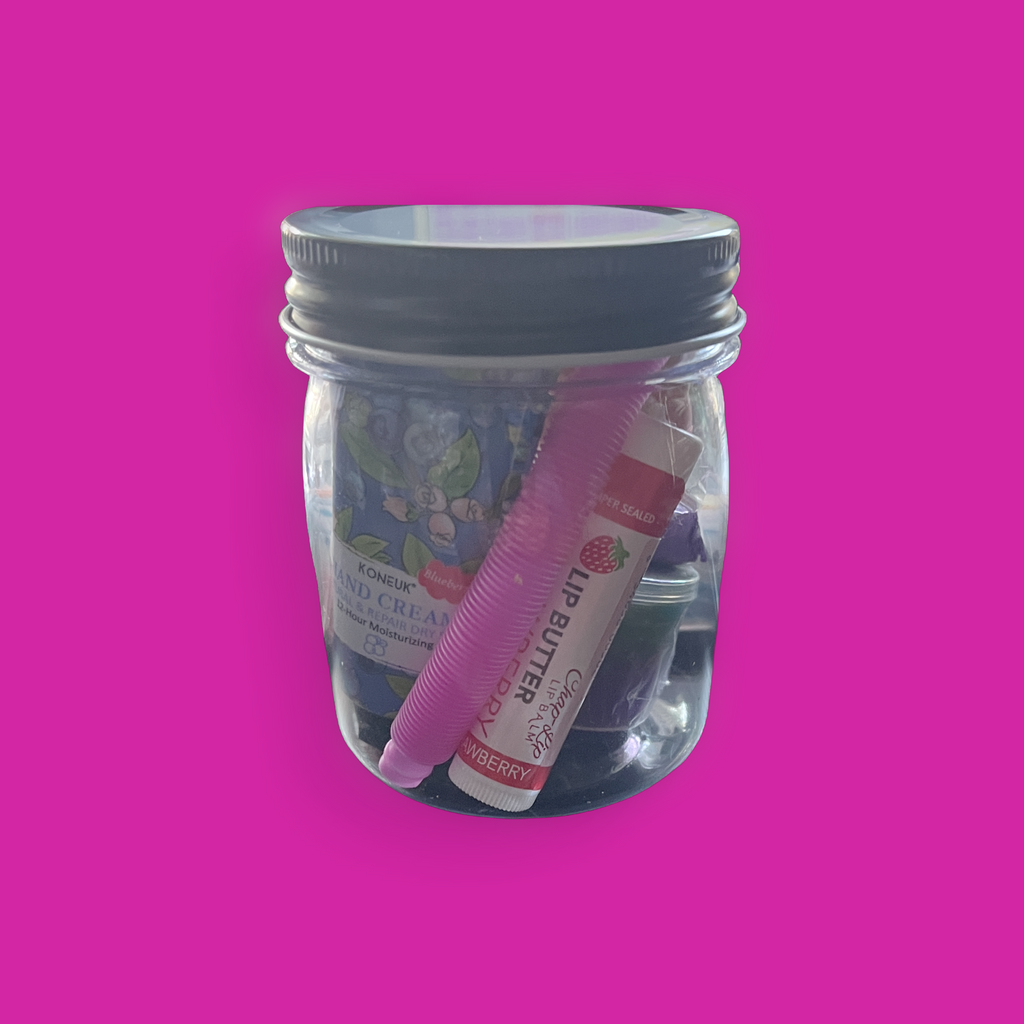 8oz Custom Reusable Plastic Jar -Bundle Option