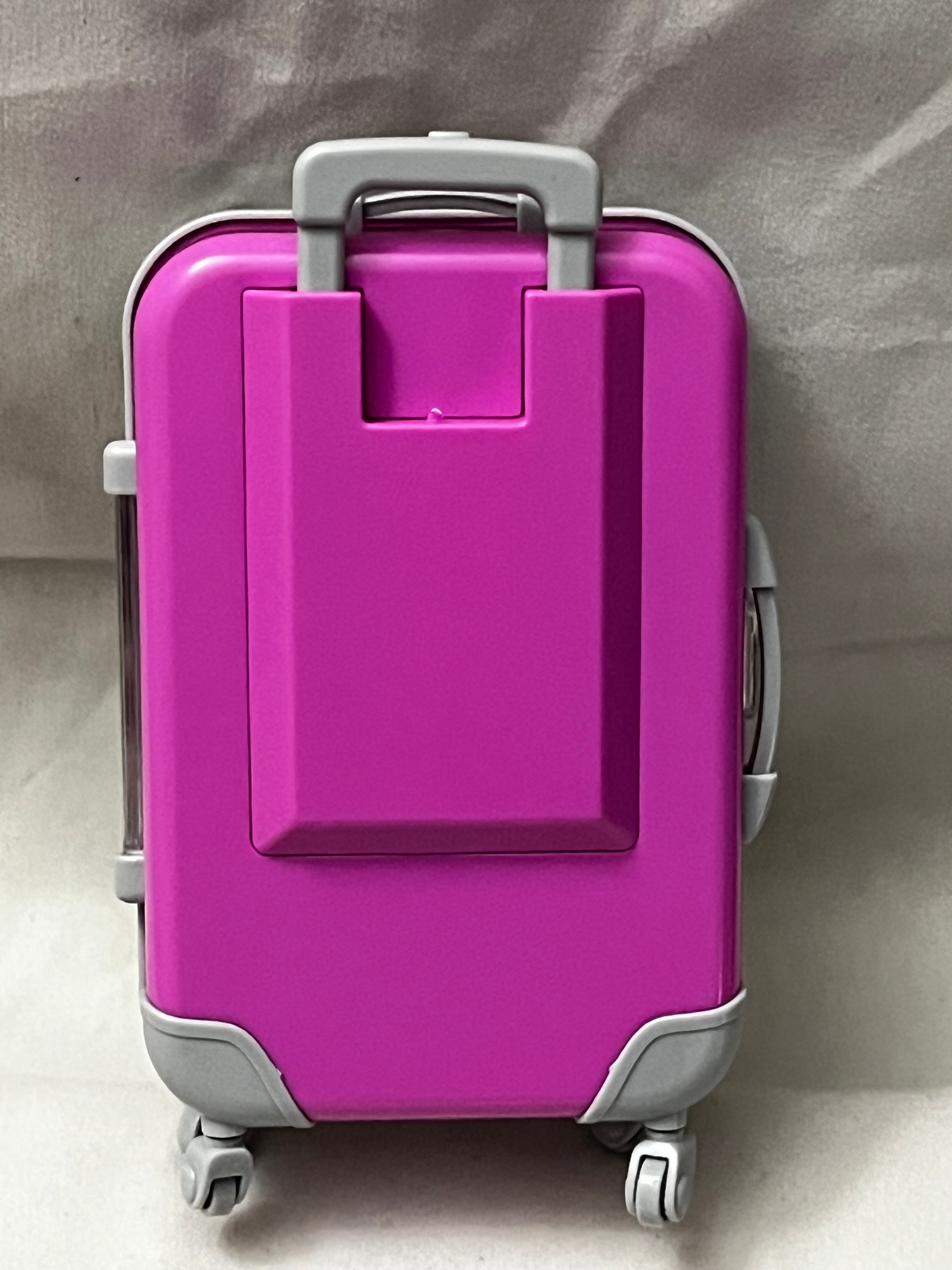 Custom Miniature Travel Suitcase Trolley with Wheels & Retractable Handle