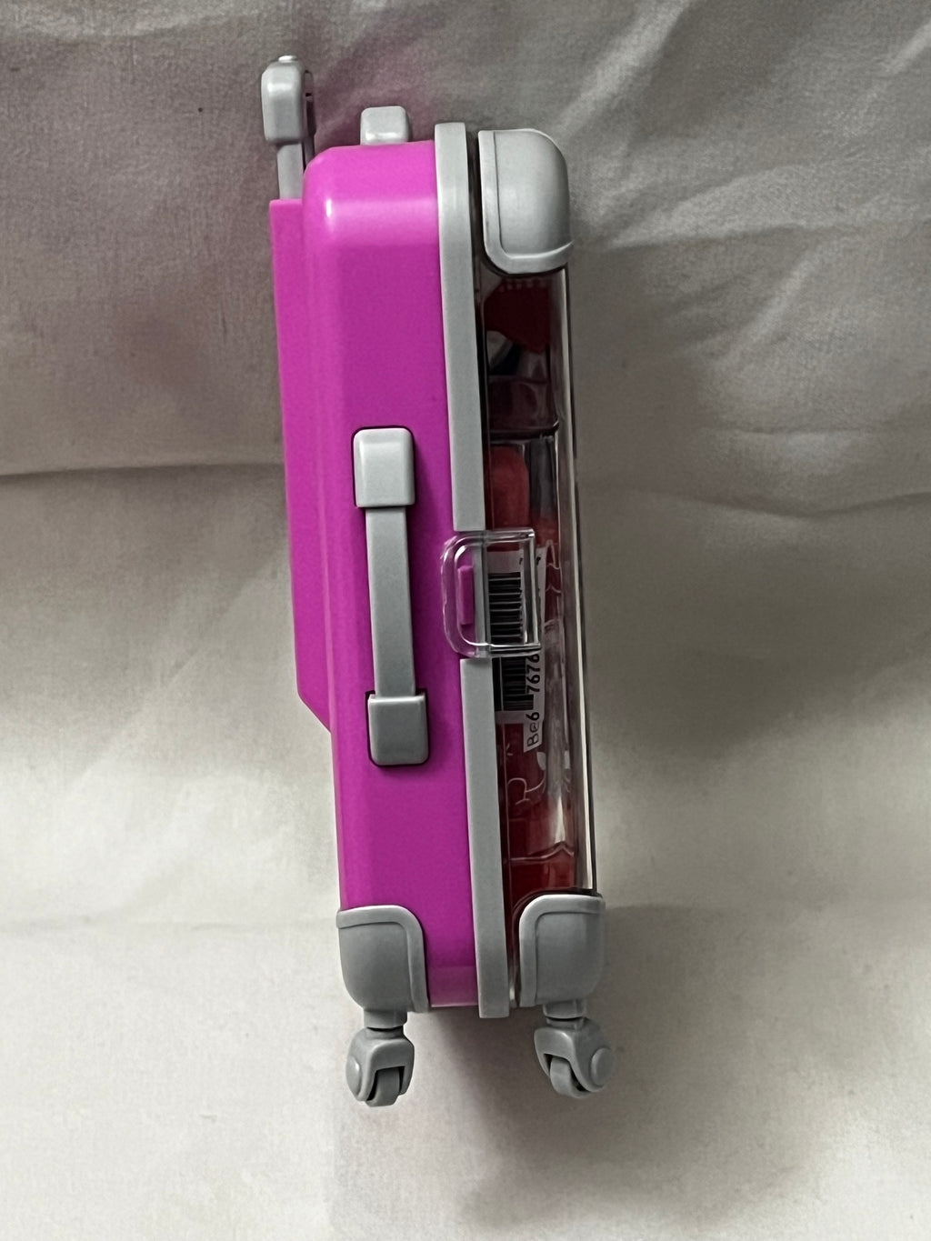 Custom Miniature Travel Suitcase Trolley with Wheels & Retractable Handle