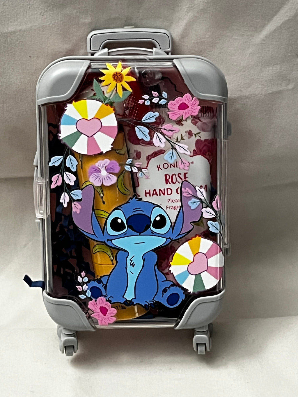 Custom Miniature Travel Suitcase Trolley with Wheels & Retractable Handle