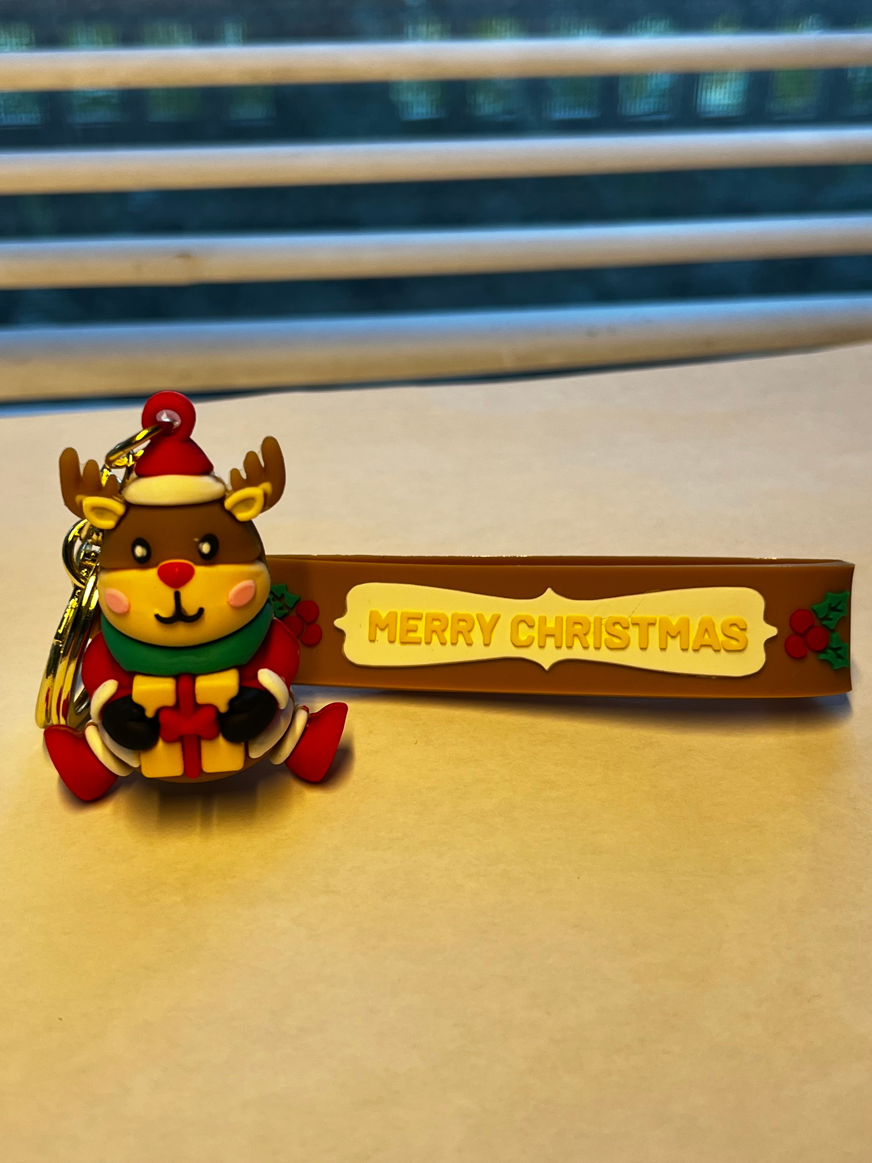 Christmas PVC Keychains