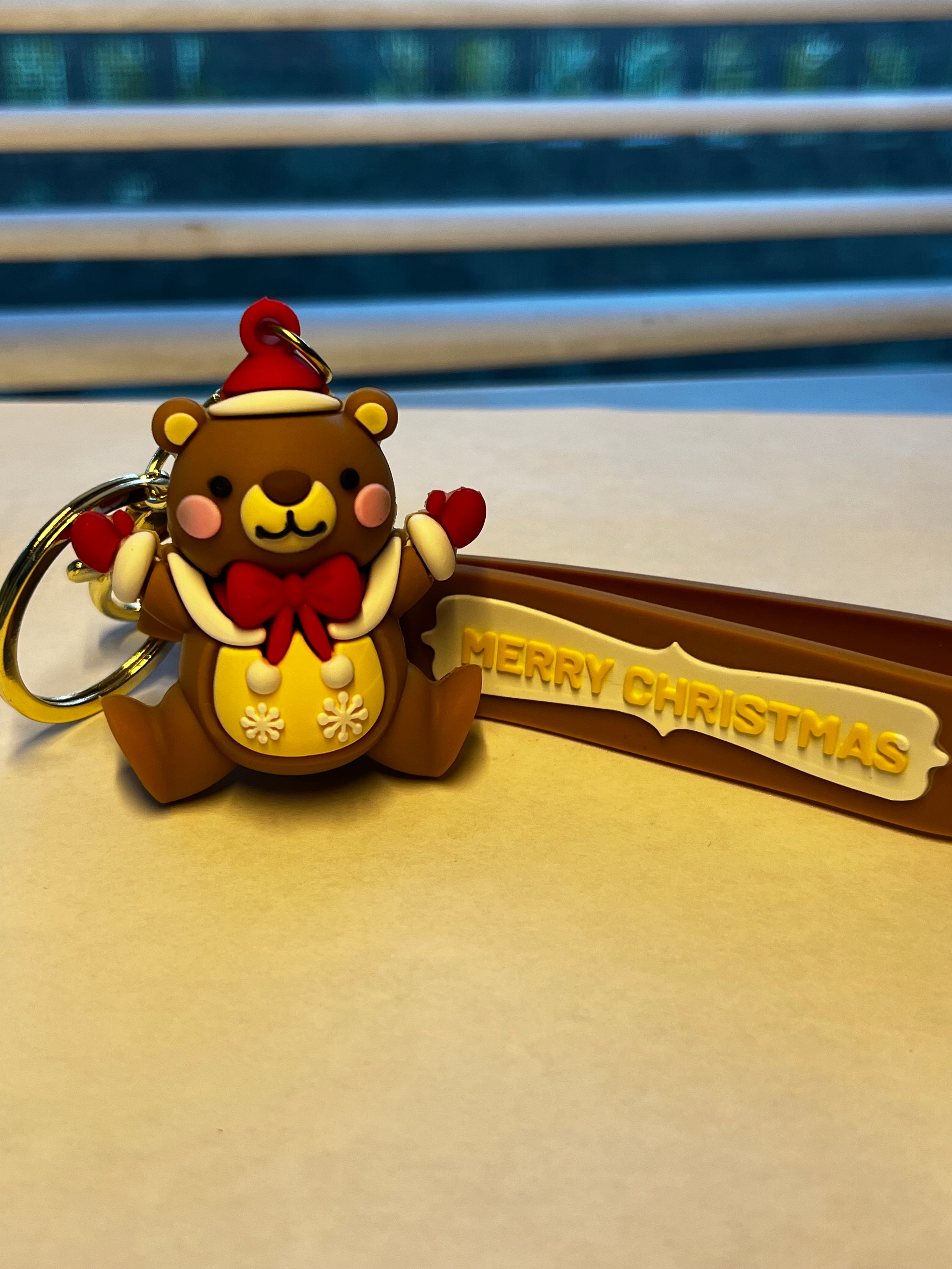 Christmas PVC Keychains