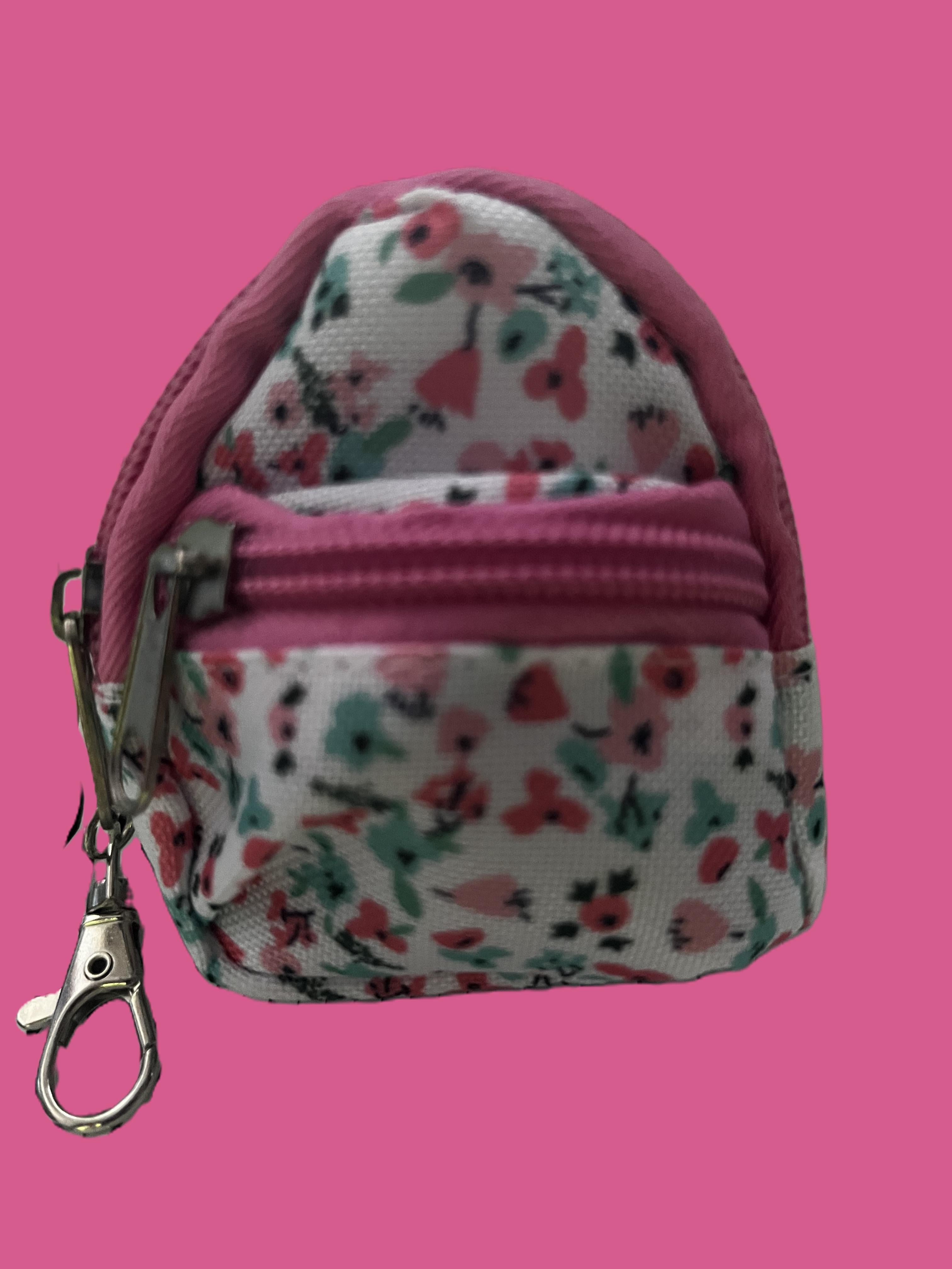 Mini Backpack Keychain Accessory