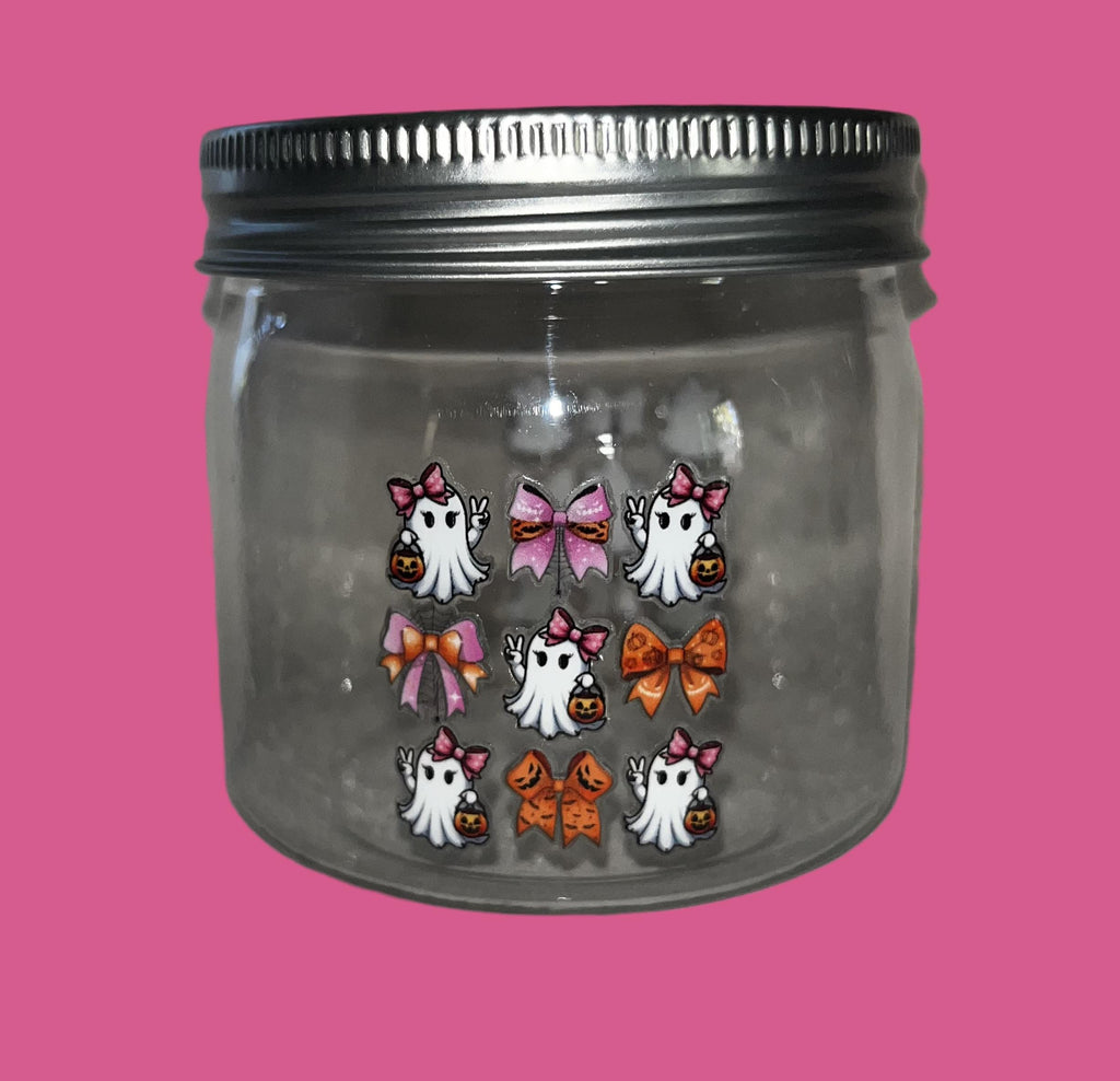 8oz Custom Reusable Plastic Jar -Bundle Option