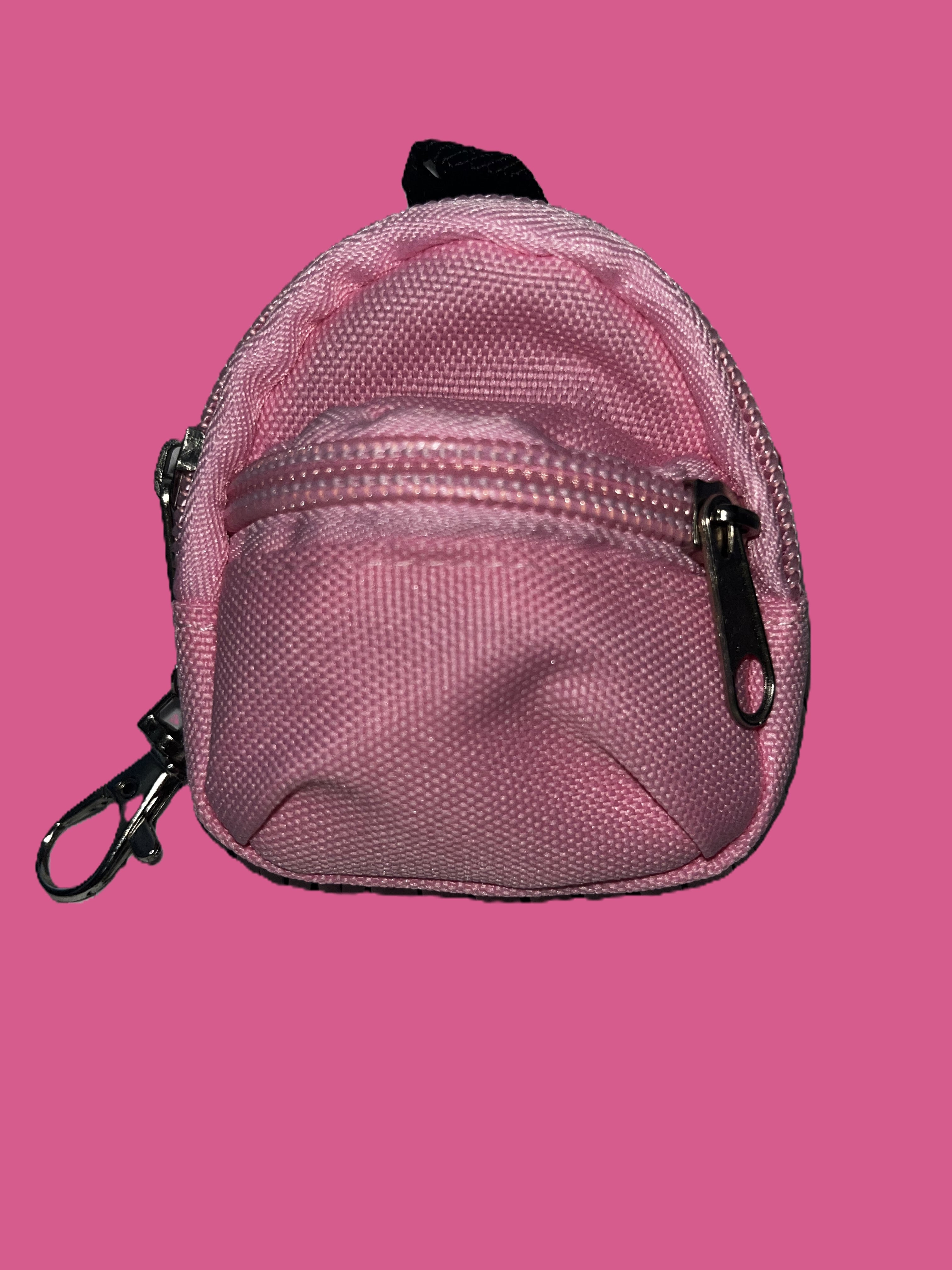 Mini Backpack Keychain Accessory