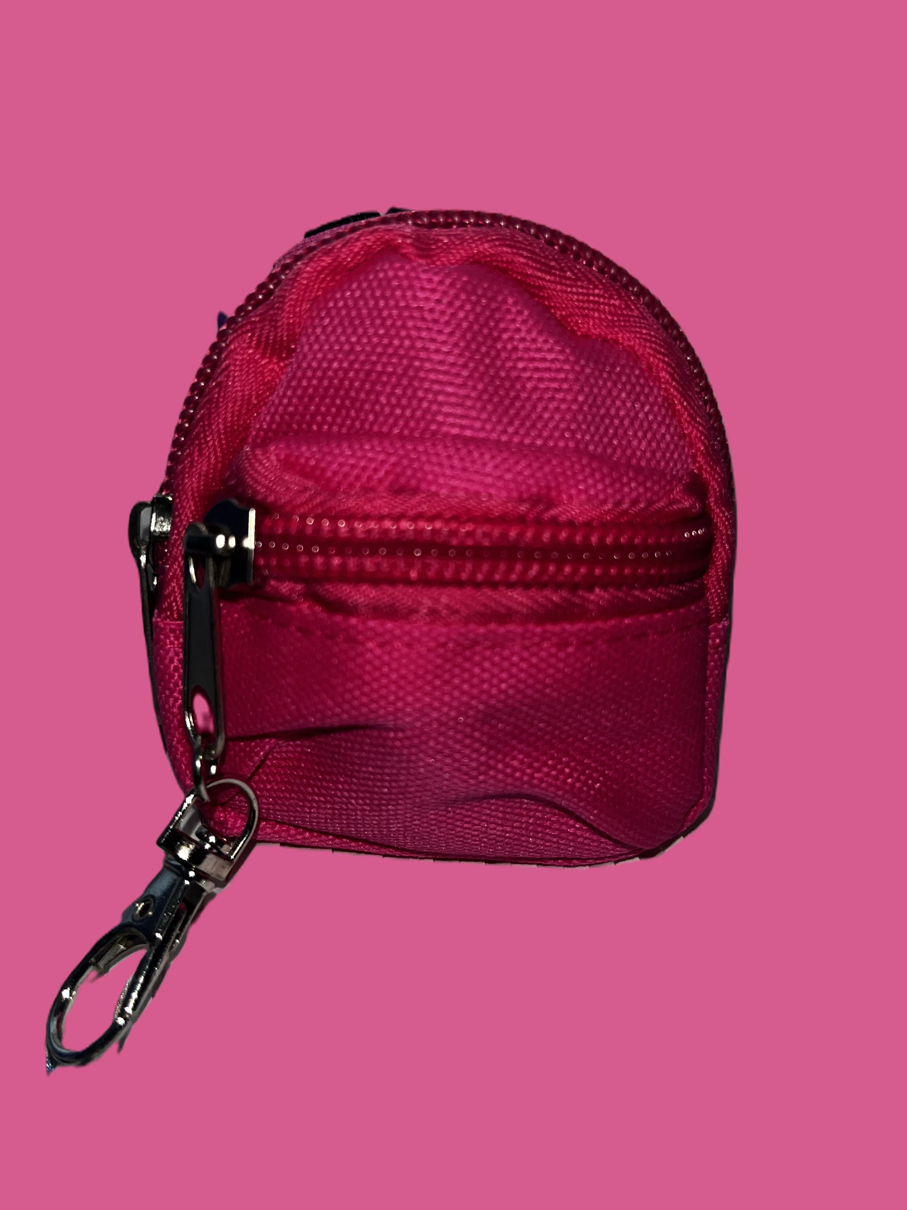 Mini Backpack Keychain Accessory
